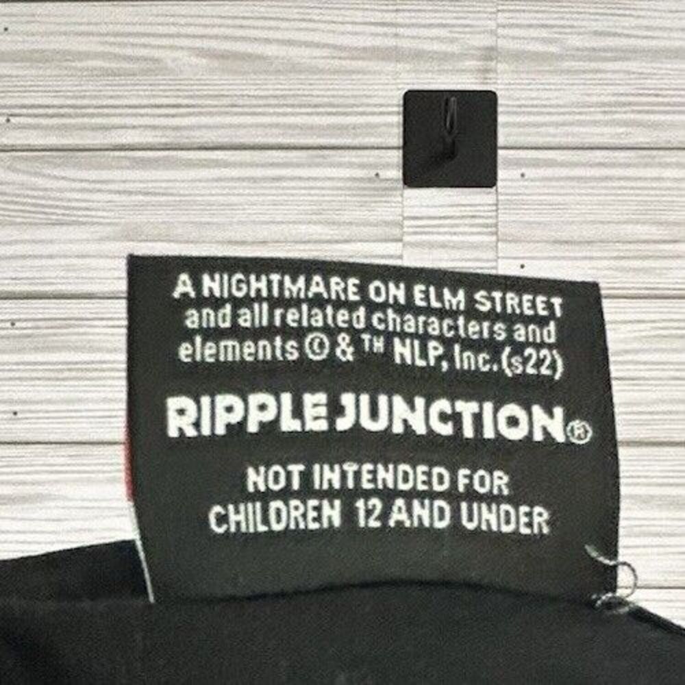 Nightmare Elm Street Ripple Junction Men's Sz XL Camp Shirt Horror‎ Double Sided - Picture 5 of 9